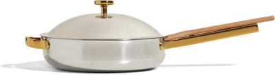 Titanium Anti-aanbakpan Pro 27 cm - Geschikt voor Oven en Inductie - Duurzaam en Ondersteunt Alle Kookplaten