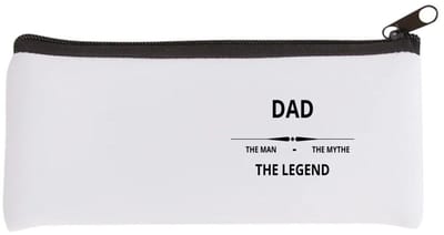 Akyol - dad the man the mythe the legend Etui - Papa - de legendarische vader - vader cadeautjes - vaderdag - verjaardag - geschenk - kado - vader artikelen - 20 bij 9 cm