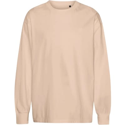 Neutral Oversized LS T-Shirt NET60050 - Sand - XS