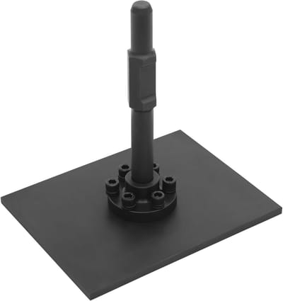 Jack Hammer Stamperplaat - Verdichter Packer Beton - Grond Verdichten - 40CR Staal - 27 x 26 x 205 cm