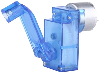 Allecto - Hand Dynamo Aandrijving - Mechanische Power Generator - Blauw - Noodstroomvoorziening - Ideaal voor kinderen en volwassenen - 3 Volt