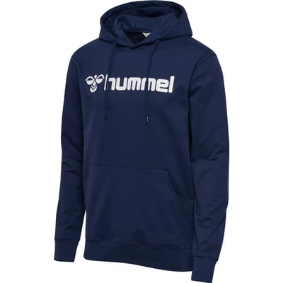 Hummel Heren Hoodie Normale Pasvorm Sweatstof Capuchon Zakje Logo