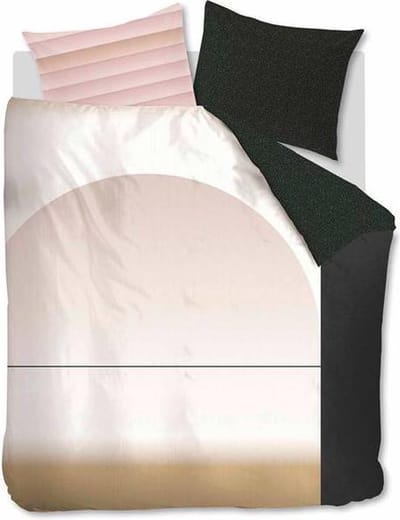 Mae Engelgeer Globe - Dekbedovertrek - Eenpersoons - 140x200/220 cm + 1 kussensloop 60x70 cm - Powder