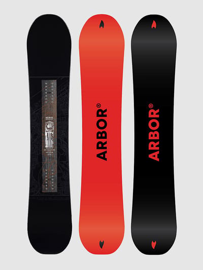Arbor Red Gerard Pro 2027 Snowboard patroon