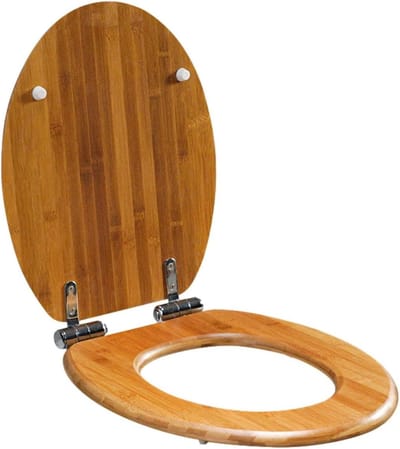 Ovale Toiletbril - Toiletdeksel Softclose - Badkamer Verbeteren - Roestvrijstalen Scharnieren - 525 x 45 cm - Wit