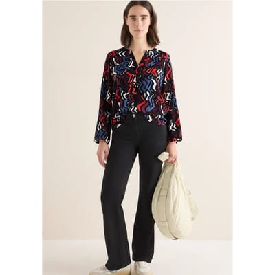 Blouse met grafisch patroon