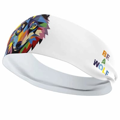 Otso Be A Wolf Hoofdband Wit 12 cm Man,Vrouw