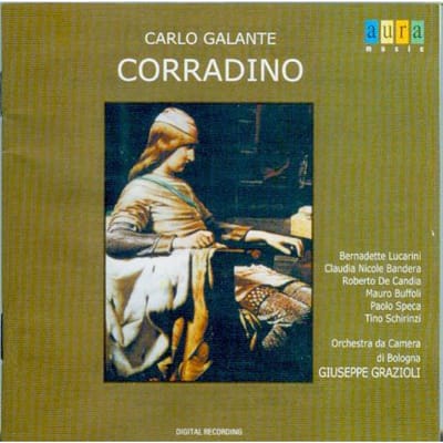 CD GIUSEPPE GRAZIOLI - Carlo Galante: Corradino AUR4132DDD Aura Music 1999 Italië Soul/Funk Gebruikt