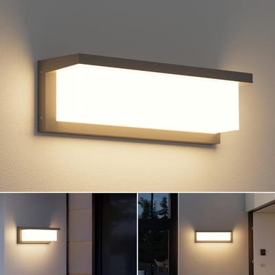 Waterdichte LED Buitenlamp 36W - Warm Wit Licht (3000K) - 3500 Lumen - IP65 - Geschikt voor Binnen en Buiten