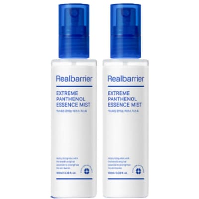 Real Barrier Extreme Panthenol Essence Mist 100ml Duo Set (2 STUKS) - Directe Hydratatie & Kalmering van de Huidbarrière