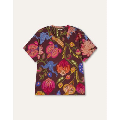 Oilily Tuxen Top- maatL Tawny Port