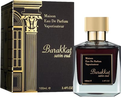 Barakkat Satin Oud (- 100 ML - Eau de Parfum - Oud Satin Mood Dupe