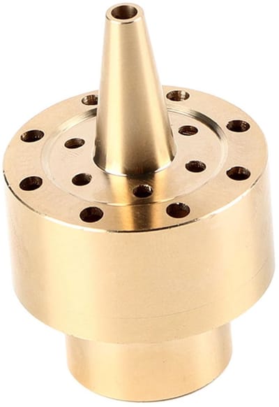 Dailygoods- Fonteinmondstuk Goud - Messing - 1/4" - 1/2" - 3/4"