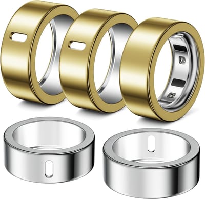 Ringhoezen Set - Beschermhoesjes - Ring Bescherming - Slijtvast Materiaal - Maat 6 - Goud en Zilver