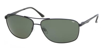 Polar Specs® Heren Zonnebril PS9082 – Mat Zwart – Polariserend Groen standaard Cat.3 – Medium