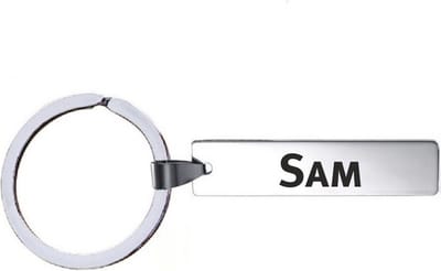 Sleutelhanger Met Naam - Sam - RVS