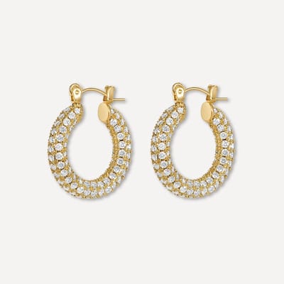 Margot Bardot Abby Gold. - Oorbellen dames goudkleurig - Roestvrij staal - Statement oorbellen