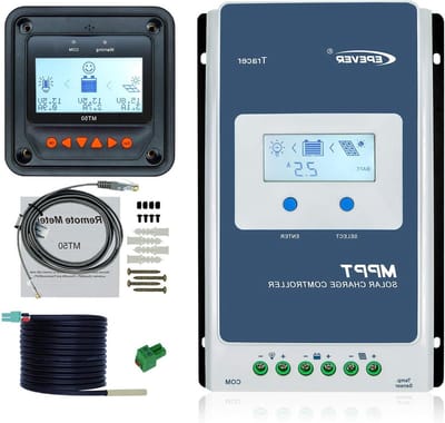 MPPT Solar Charge Controller - Zonnecontroller Batterij Lader - Zonne-energie Systeem - Automatische Spanningsdetectie - 30A - Tracer3210AN+MT50+RTS