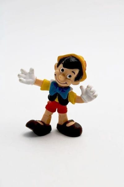 Bullyland - Speelfiguurtje Pinokkio - 5,5 cm.