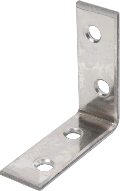 Verstevigingshoek Staal 40x15x2 mm - Gegalvaniseerd voor Houtverbindingen Binnen en Buiten