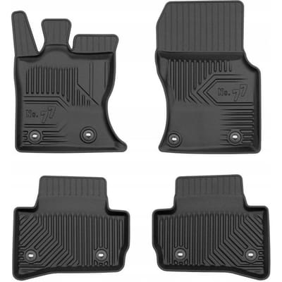 Frogum No.77 - Automatten - JAGUAR F-PACE X761 (vanaf 2016) - 4-delige set - TPE Rubber - Zwart