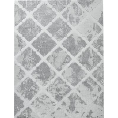 Binnen- en buitenkleed Stylo grijs  120x170 cm