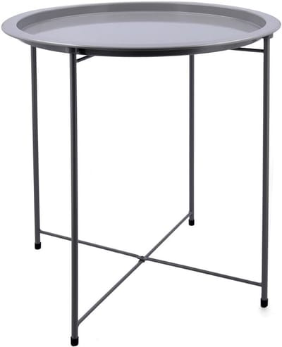 Stijlvolle Bijzettafel - Compact Vierkant Salontafel (46.7x46.7x50.5 cm)