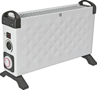 Challenge Diamond 2kW Convectorverwarmer | electrische verwarming met Timer