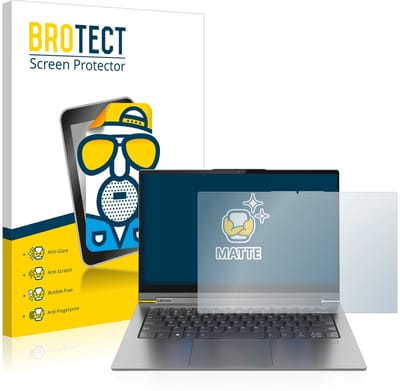 BROTECT - Screenprotector voor Lenovo Yoga C940 14" 2-in-1 - Folie Beschermfolie matte
