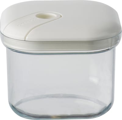 Omada - Pull Box Voorraadpot 500 ml - Polypropyleen - Beige -