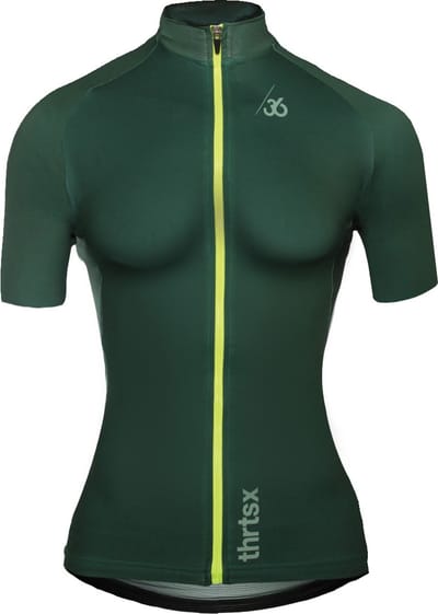Slider - Wielershirt, Groen - Dames - Dames