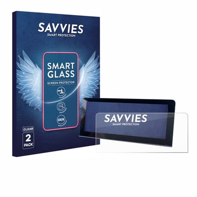 2 Stuks Savvies Screenprotector - geschikt voor MG 4 - beschermfolie glas transparant