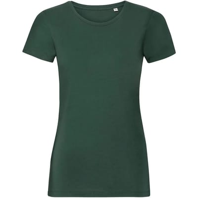 Dames-T-shirt Russell Athletic Pure Organic