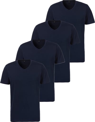 s.Oliver Heren onder t-shirts 4 pack Basic