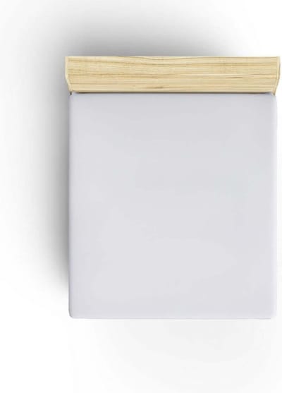 Asir - Ranforce Hoeslaken - 140 x 230 cm - Wit