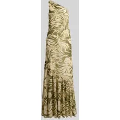 One Shoulder avondjurk met volants