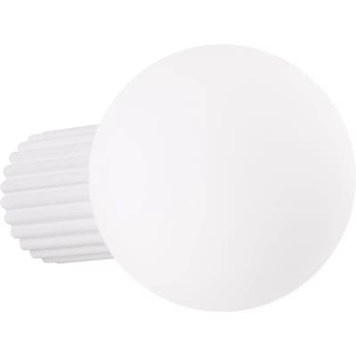 Sollux Lighting Wandlamp Halo - G9 - wit - aluminium/glas - 12x17x12cm