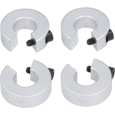 4 Stuks Lineaire Rail Stopkragen Aluminiumlegering Klem Op As Limiet Fixeerringen ID 16MM OD 35MM Dikte 10MM