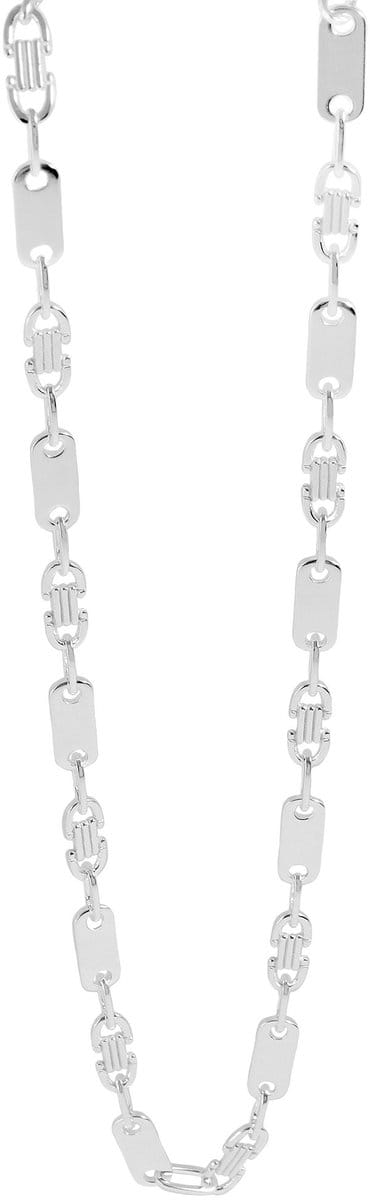 AKZENT Akzent heren ketting "Bellamy" uit 925 Sterlingzilver, gerhodineerd, duurzaam, 55-60cm