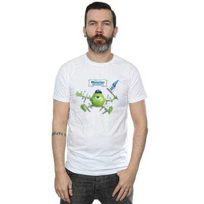 Li-cense Disney heren monsters university getaped mike t-shirt