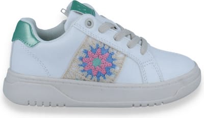 Sj Lifestyle Meisjes Sneaker | Wit | Maat: 34