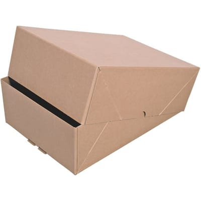 Paraatdoos CleverPack A4 - 307x220x108mm voor 1000vel - bruin 10 stuks