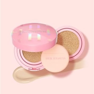 HER HYNESS - Nude Air Anti-Acne Serum Cushion SPF 50+ PA++++ with Refill 23N Natural (12g x 2)