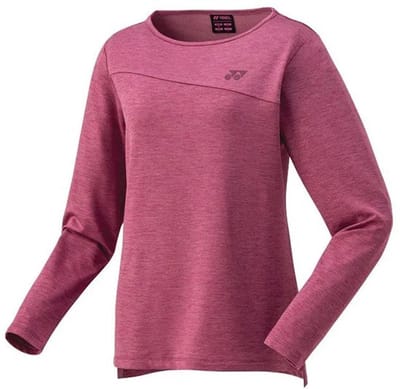 Yonex dames longsleeve sport shirt 16613EX - rose - maat L