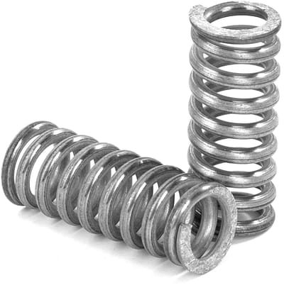 Drukveren 35 mm veer van roestvrij staal 304 draaddiameter 2,3 mm buitendiameter 14 mm veerkracht 17,54 kg 10 stuks