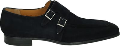 Magnanni - 23696 - GespschoenenNette herenschoenenHeren veterschoen - Kleur: Blauw - Maat: 44.5