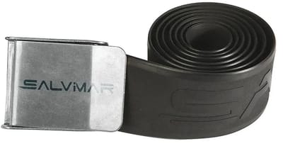 Salvimar Roestvrij Staal Elastische Weight Pro-gesp Riem Zwart