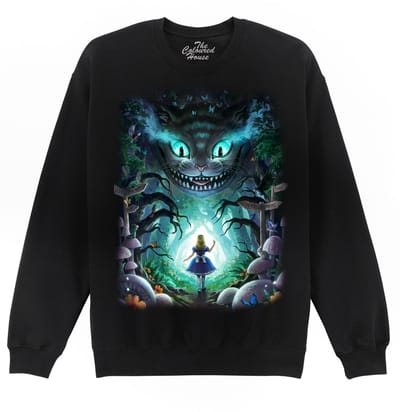 Alice In Wonderland Into Wonderland The Coloured House Sweater S