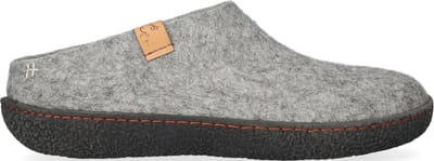Tofvel - Slipa Wolvilt Instap Pantoffels Marbled Light Grey - Maat 37