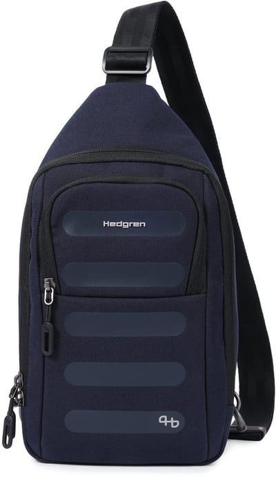 Hedgren Sling Crossbodytas met RFID-bescherming – Lichtgewicht – Peacoat Blue